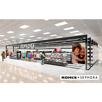 Sephora shops coming to all area Kohl's